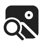 Image Search SVG Icon